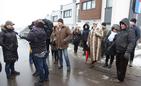 Protest mieszkańców ulicy Spacerowej w Rzeszowie