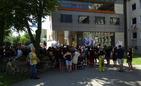 Personel szpitala nr 2 protestował przez Urzędem Marszałkowskim