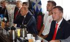 Piłkarze Resovii odwiedzili Ratusz