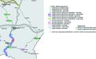 Plan przebiegu drogi ekspresowej S19 Babica-Barwinek. Źródło: GDDKiA
