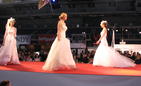 Modelki z Millnium Model prezentują suknie ślubne z salonu Impresja. Fot. Adam Cyło