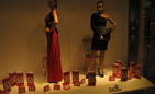 Modelki prezentują kolekcję adL na witrynie sklepu w Galerii Rzeszów. Fot. Adam Cyło