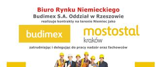 Budimex S.A. szuka pracowników na kontrakty w Niemczech