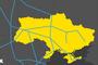 Mapka z ukraińskiego rządowego dokumentu Drive Ukraine 2030