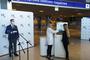 Prezentacja Covid Detector na lotnisku w Jasionce, maj 2021