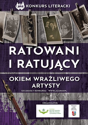 Konkurs literacki „Ratowani i ratujący okiem wrażliwego artysty”