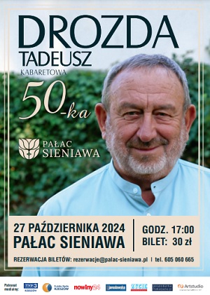 Recital Tadeusza Drozdy w Pałacu Sieniawa