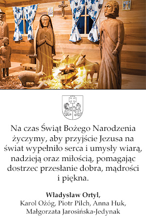 Życzenia marszałka i zarządu województwa z okazji Bożego Narodzenia 