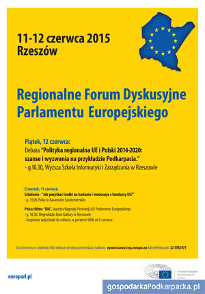 Debata "Polityka regionalna UE i Polski 2014-2020"