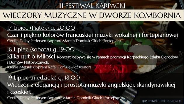 III Festiwal Karpacki - muzyka w Komborni