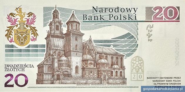 Jan Długosz na banknocie z kodem 2D