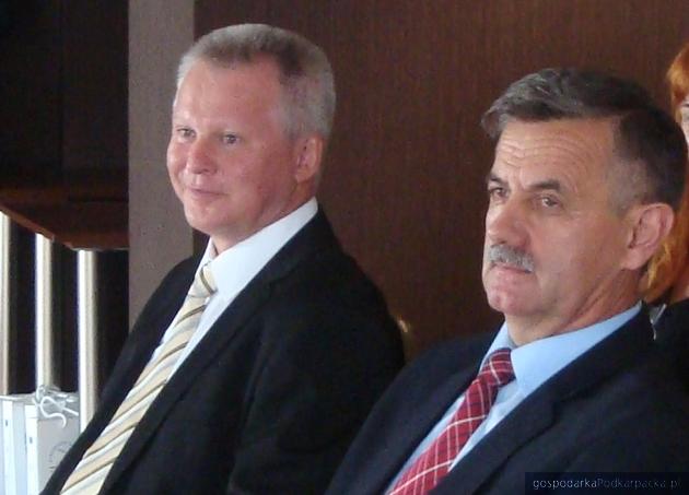 Od lewej Ivan Škorupa, konsul generalny Republiki Słowackiej w Krakowie oraz Józef Jodłowski, prezes SEKP i starosta rzeszowski. Fot. Dorota Zańko