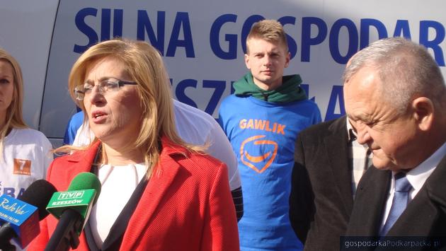 Od lewej Jolanta Kaźmierczak i Jan Tomaka. Fot. Dorota Zańko