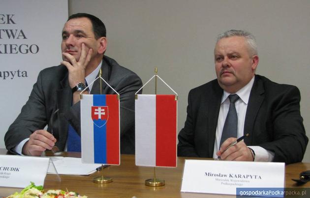 Od lewej Peter Chudik i Morosław Karapyta, fot. Adam Cyło