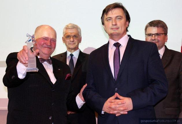 Na pierwszym planie od lewej: Antoni Kamiński i Dawid Lasek. Fot. Forum Karpackie