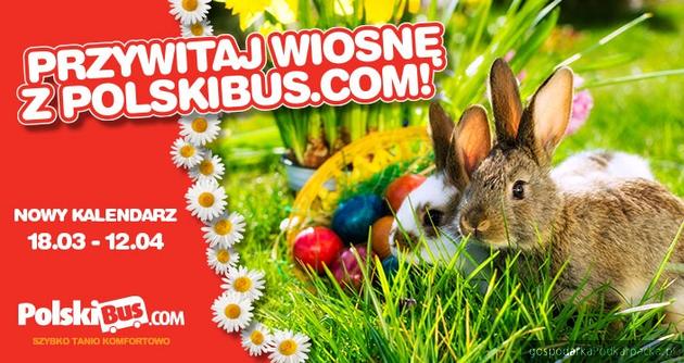 Wiosenny kalendarz połączeń w PolskiBus.com