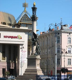 Pomnik Adam Mickiewicza we Lwowie, Fot. Adam Cyło
