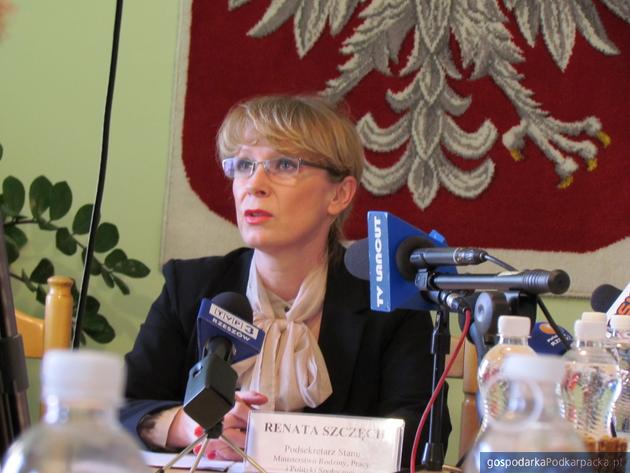Wiceminister Renata Szczęch. Fot. Adam Cyło