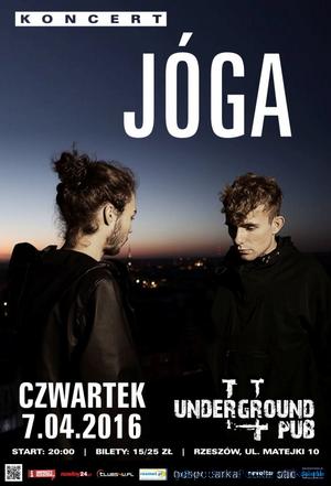 Koncert Jóga w Undergroundzie