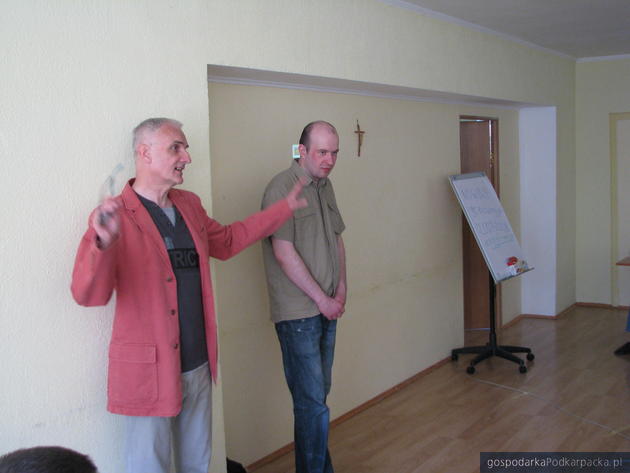 Marek Cynkar i Dmytro Borysow, fot. Adam Cyło