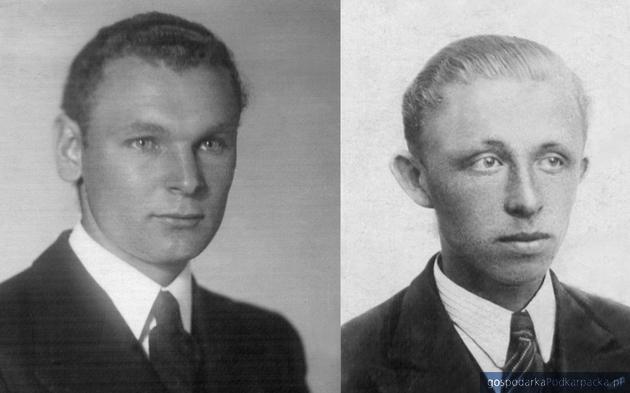 Od lewej Leopold Rząsa i Michał Zygo