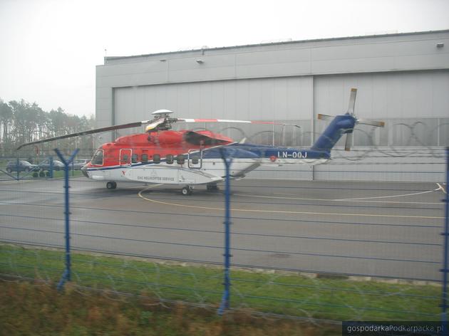 Sikorsky S92 na przeglądzie w Jasionce