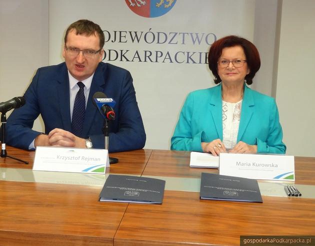 Prof. nadzw. Krzysztof Rejman i wicemarszalek Maria Kurowska