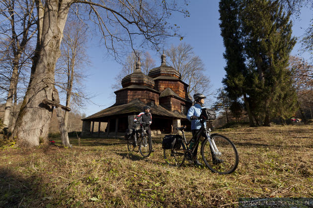 Cerkiew w Piątkowej na szlaku Green Velo. Fot. K. Pęczalski