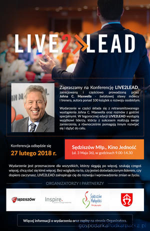 Live2Lead - międzynarodowa konferencja szkoleniowa w  Sędziszowie Małopolskim