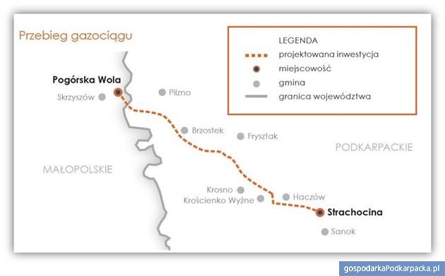 Gazociąg Strachocina-Pogórska Wola: jest pozytywna decyzja Komisji Europejskiej 