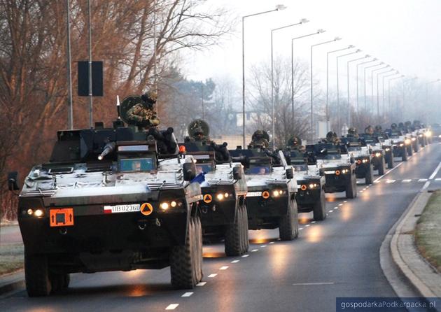 Wojskowe pojazdy zablokują Rzeszów 