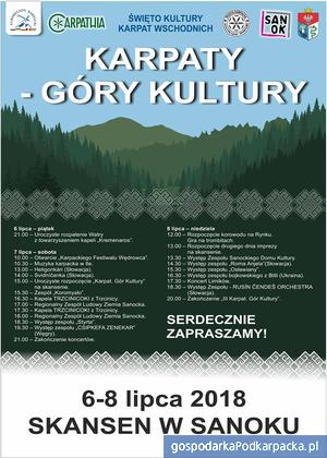 Święto Gór: „Karpaty - Góry Kultury” 2018