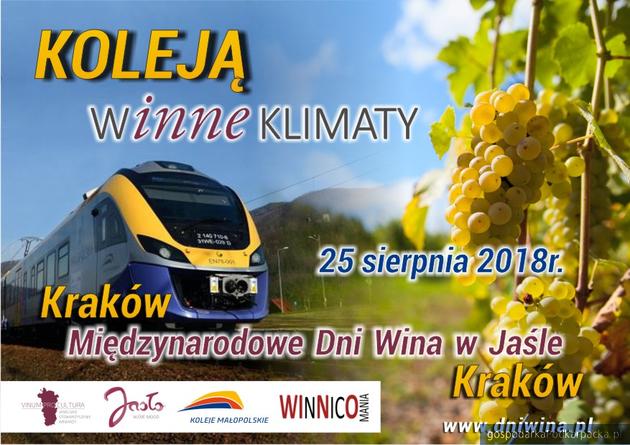 Na Międzynarodowy Dni Wina w Jaśle dojedziesz pociągiem