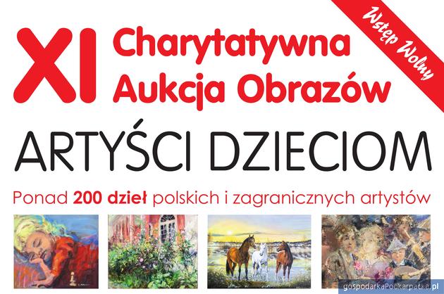 XI Charytatywna Aukcja Obrazów Artyści Dzieciom