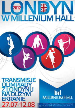Transmisje z olimpiady w Millenium Hall