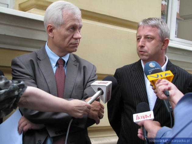 Od lewej Marek Jurek, były poseł, fot. Adam Cyło