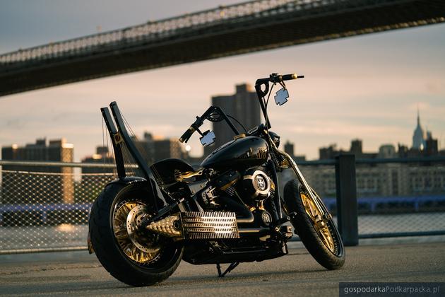 Harley-Davidson zrobiony w Rzeszowie jest zaprezentowany w Nowym Jorku