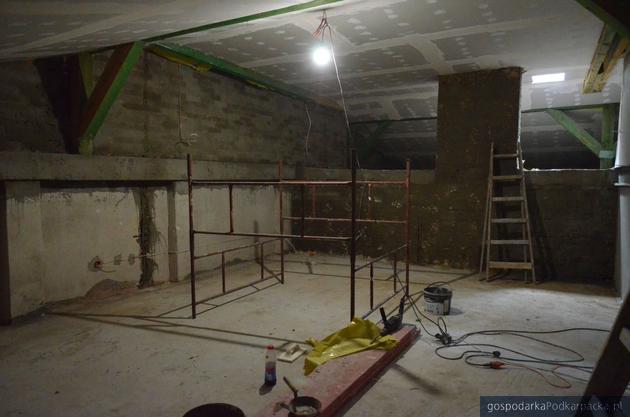 Trwa renowacja budynku „Sokoła” w Rozwadowie