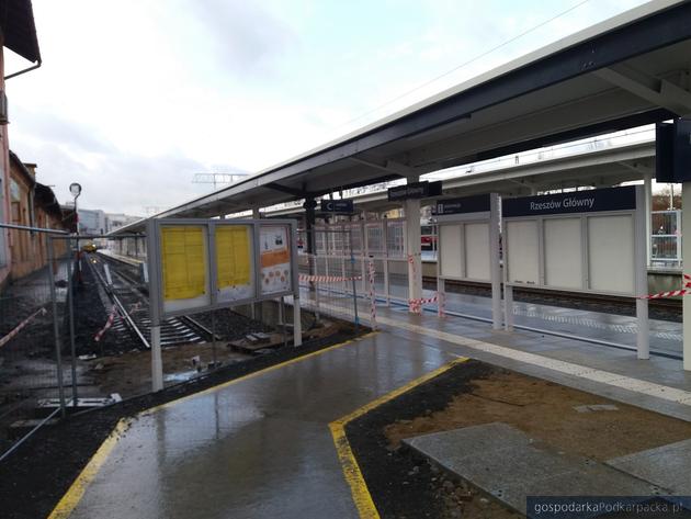 Modernizacja stacji Rzeszów Główny – zakończenie będzie przed terminem