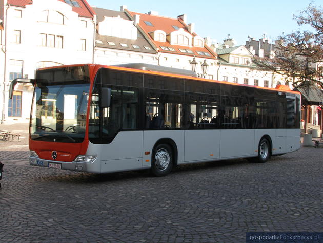 Nowy autobus Mercedes Benz Citaro dla MPK Rzeszów. Fot. Adam Cyło