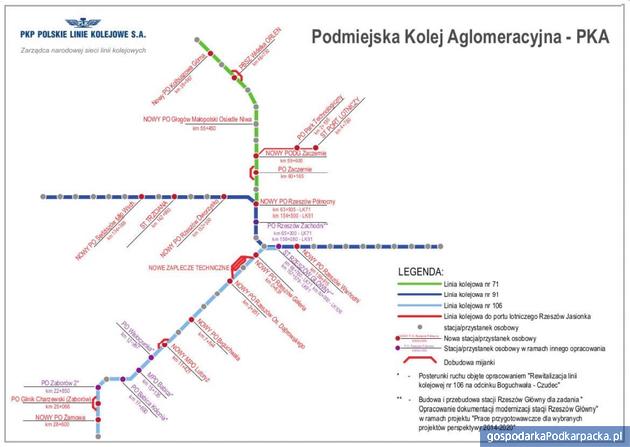 Podpisanie umowy na budowę Kolei Aglomeracyjnej. Będzie połączenie kolejowe Rzeszów-Jasionka i nie tylko