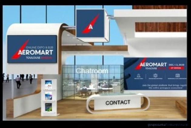 Dolina Lotnicza i Podkarpacie zaprezentowały się na wirtualnych targach Aeromart Toulouse 