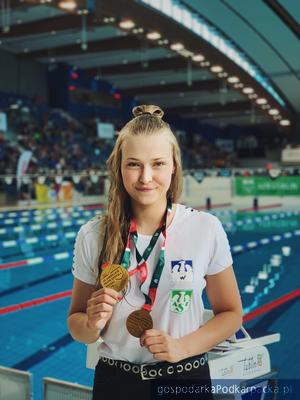 Dominika Kulaga ze złotymi medalami  Akademickich Mistrzostw Polski