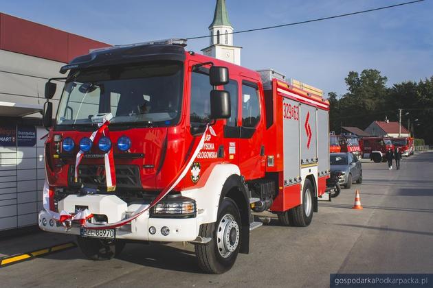 Nowy wóz strażacki dla OSP Wysoka Głogowska