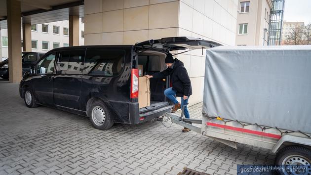 transporty z pomocą dla Ukrainy także z Urzędu Marszałkowskiego  