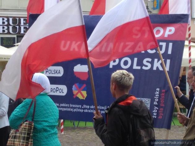Protest Konfederacji Korony Polski przeciw „ukrainizacji Polski”