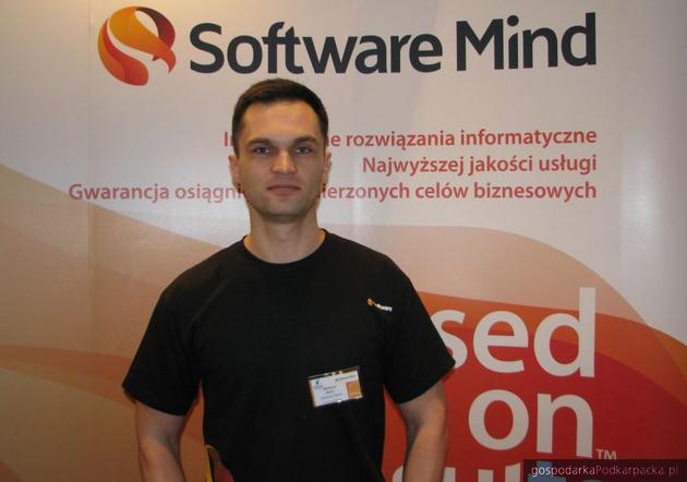 Mariusz Kusz z Software Mind. Fot. Adam Cyło