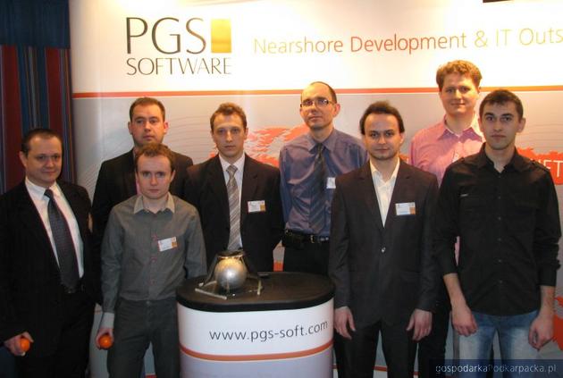 Ekipa z firmy PGS Software. Fot. Adam Cyło