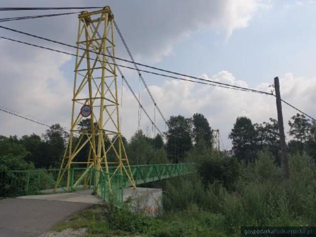 Kładkę dla pieszych nad Wisłokiem w Besku czeka przebudowa
