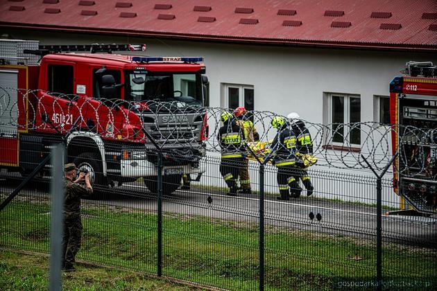 Ćwiczenia reagowania kryzysowego na zaporze w Solinie